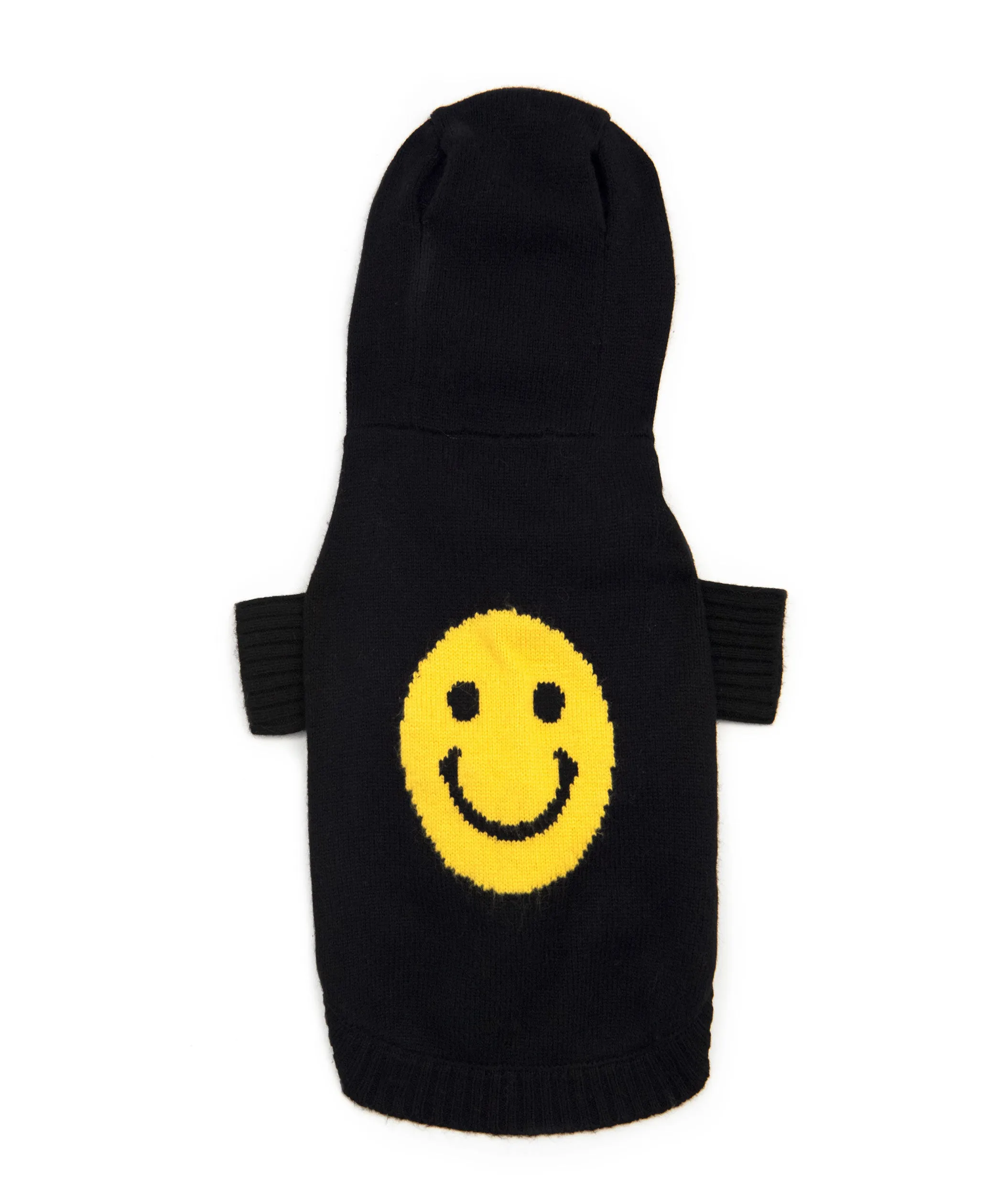 27 Miles Buddy Dog Smiley Sweater Black