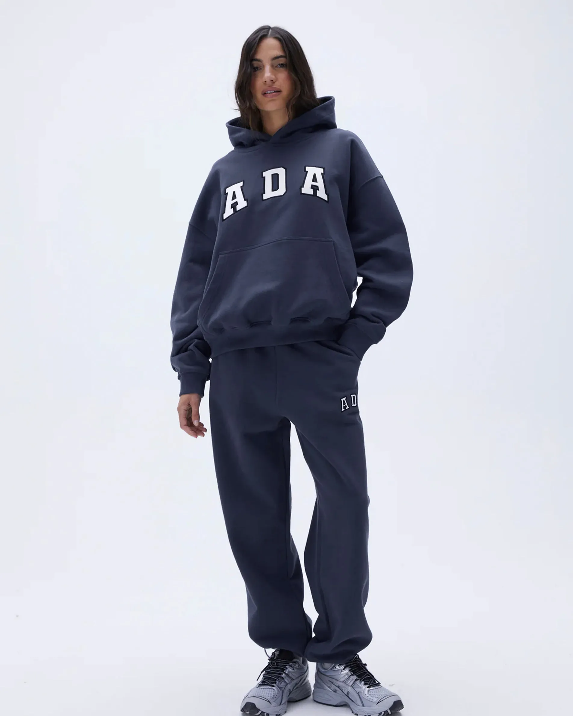 ADA Oversized Hoodie - Midnight Blue