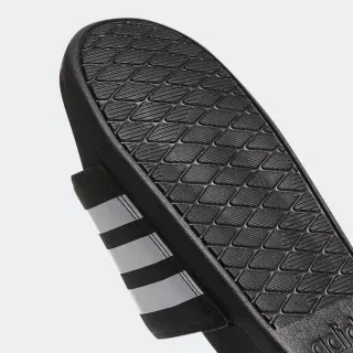 Adidas Men's Adilette Comfort Slides Flip Flops - Core Black / Cloud White