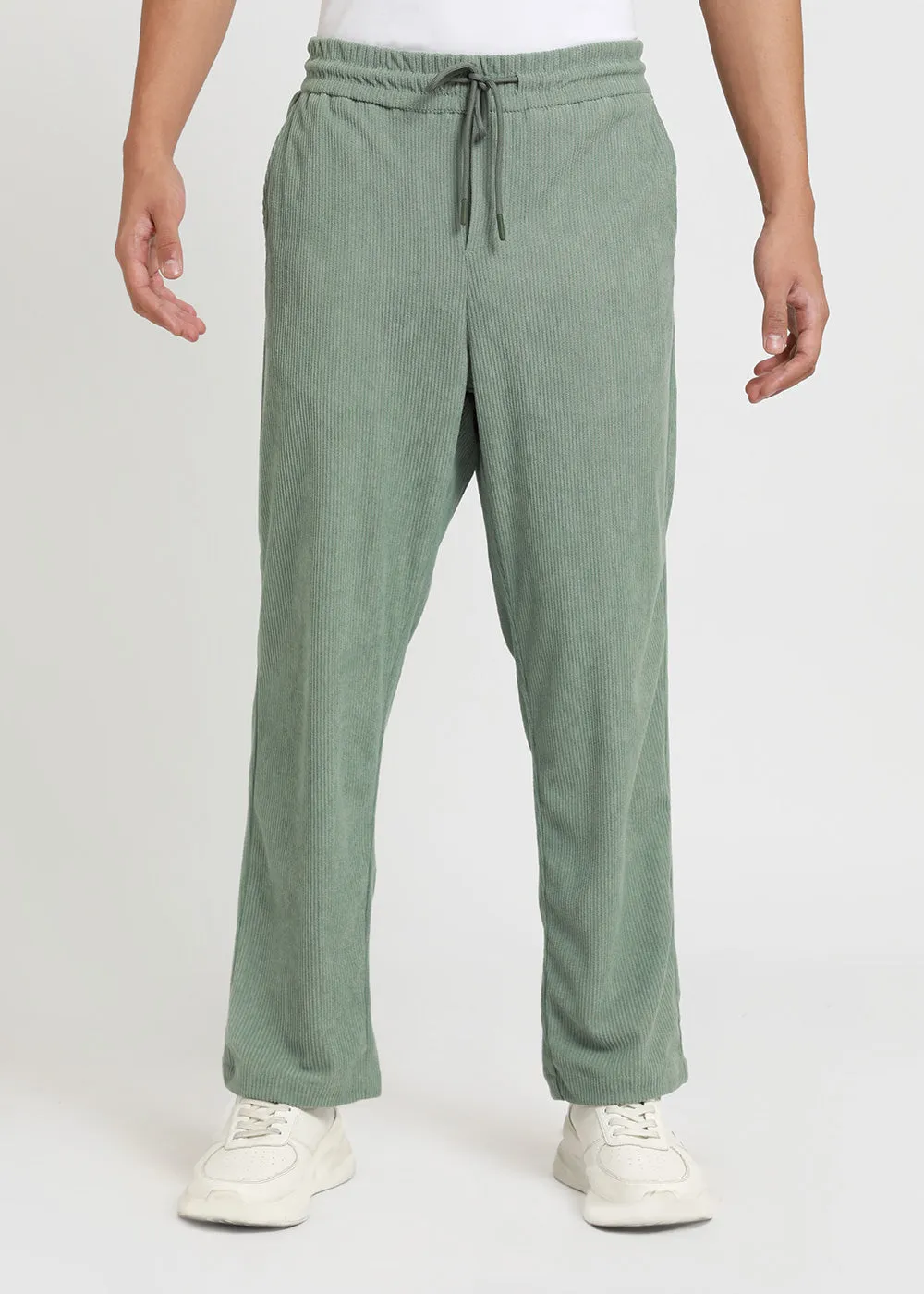 Beryl Green Corduroy Pants