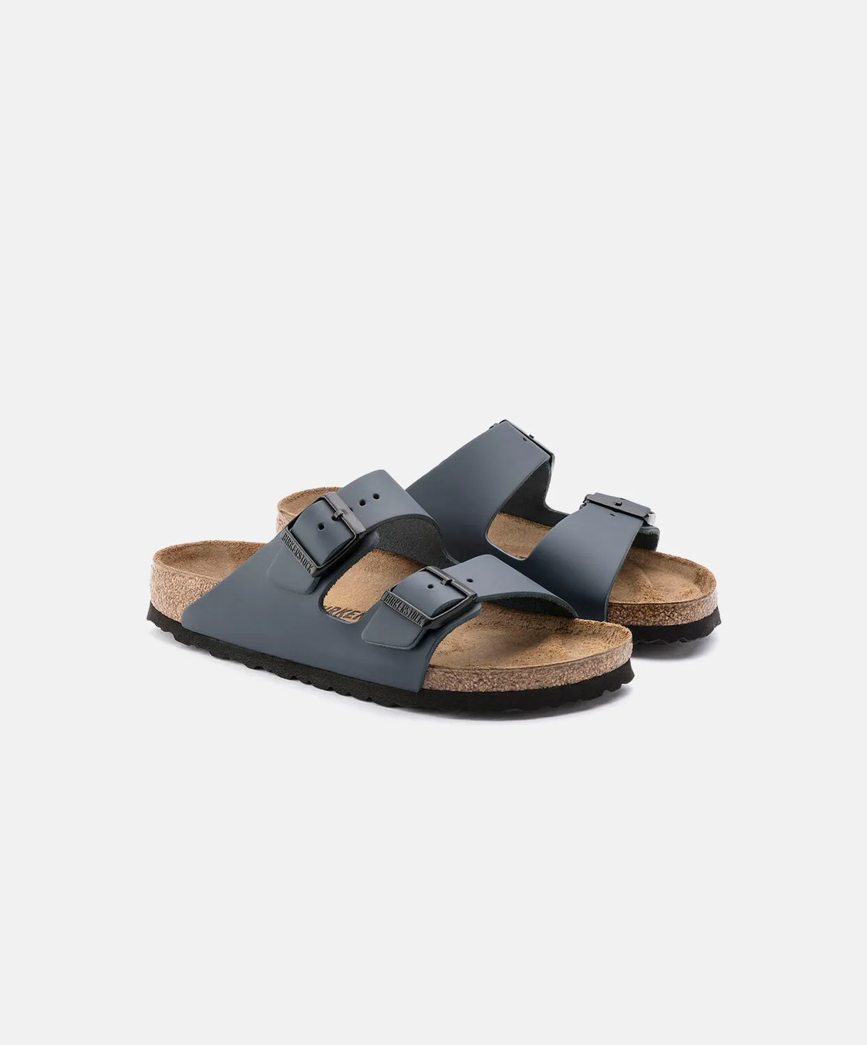 Birkenstock Arizona Leather Blue Sandals