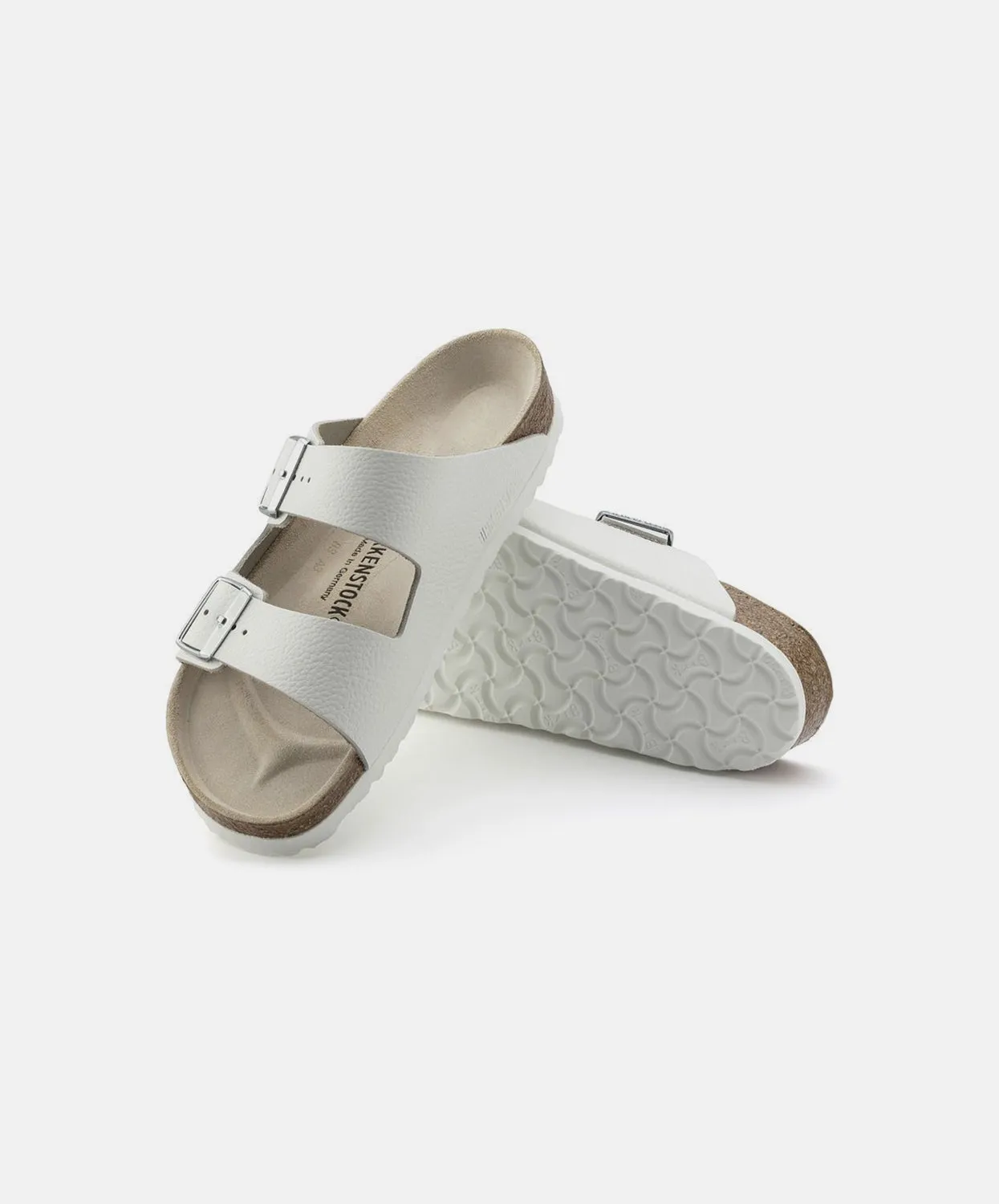 Birkenstock Arizona Leather White Sandals