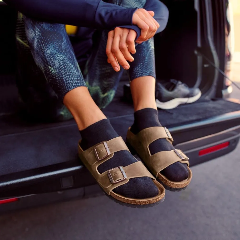 Birkenstock Arizona Oiled Leather Tobacco Brown Sandals