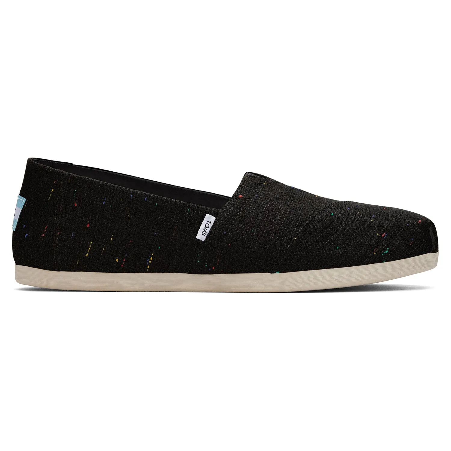 Black Organic Cotton Casual Shoes