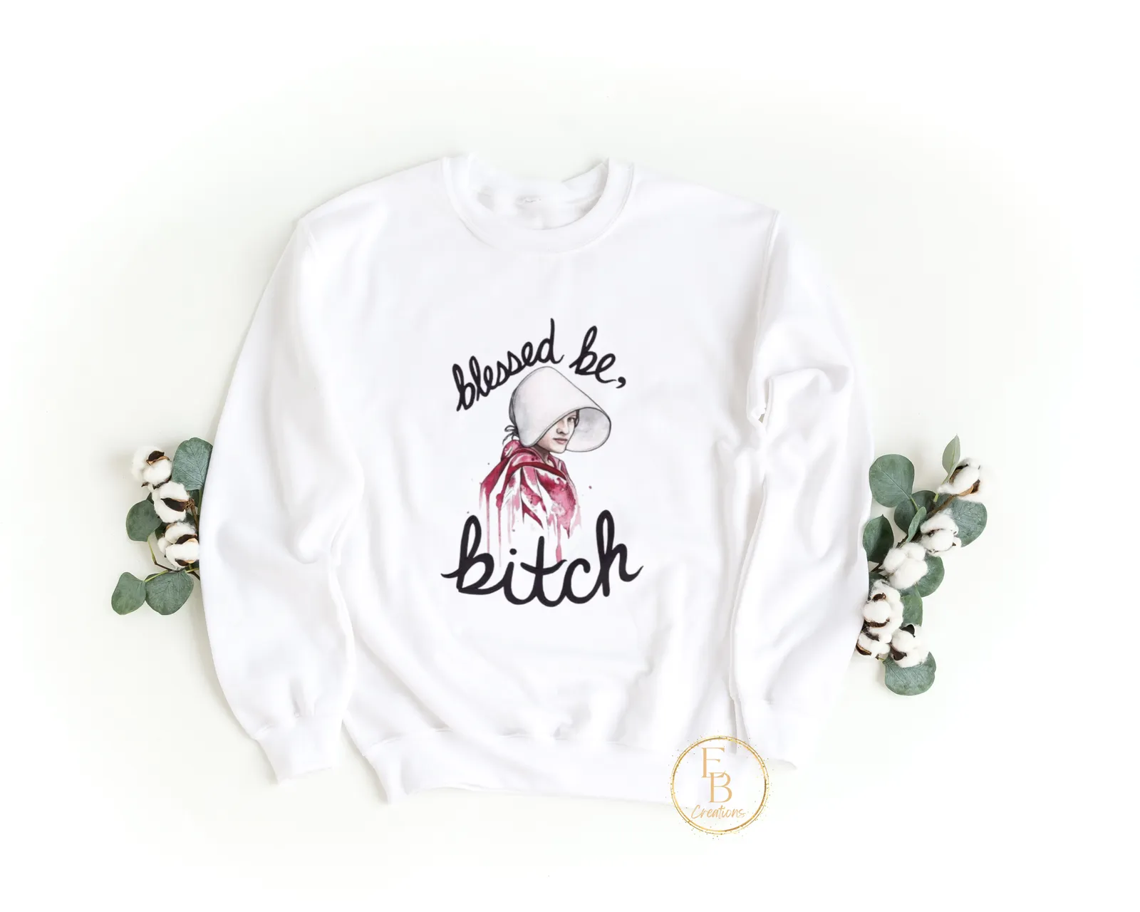 Blessed be Bitch graphic T-shirt | Funny Novelty Tee