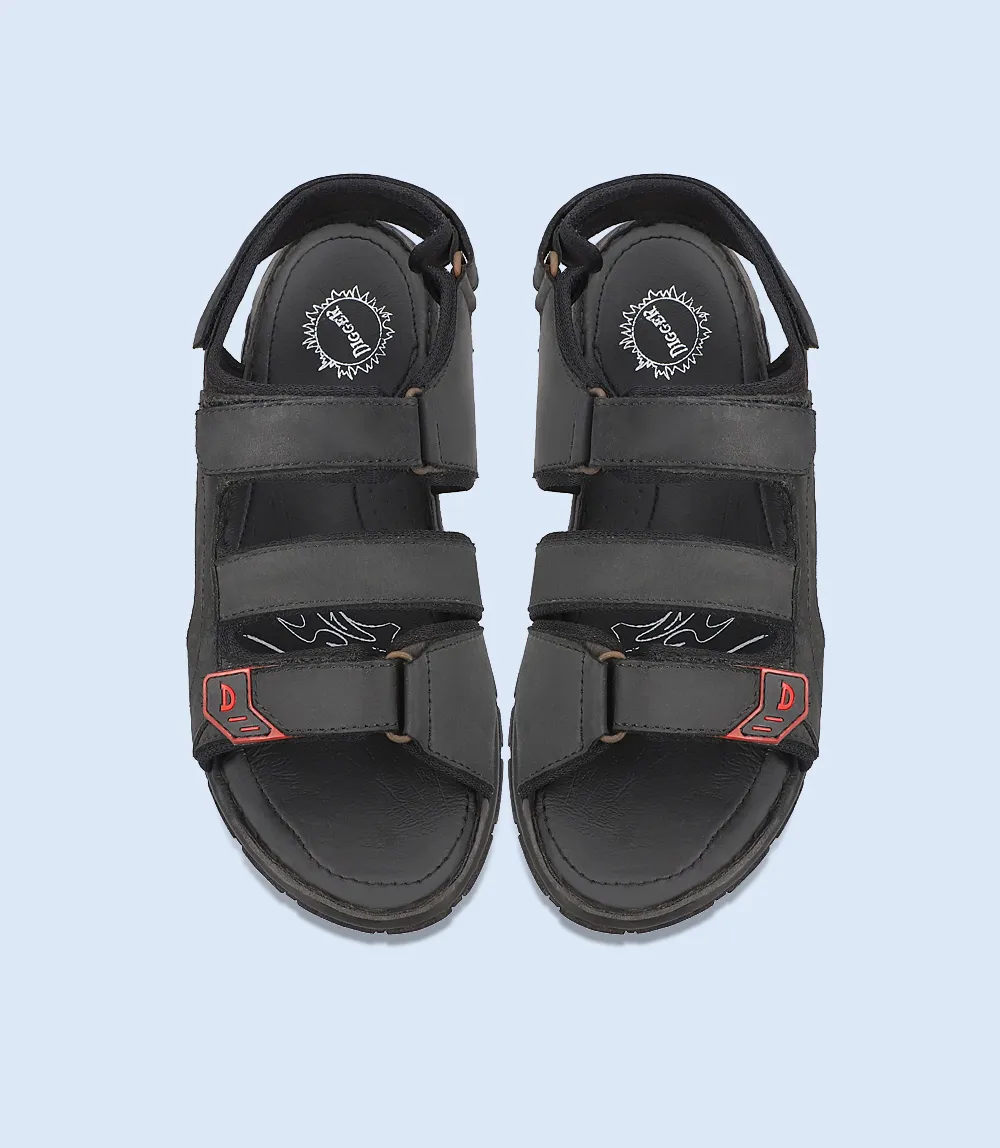 BM4745-BLACK-Men Sandal