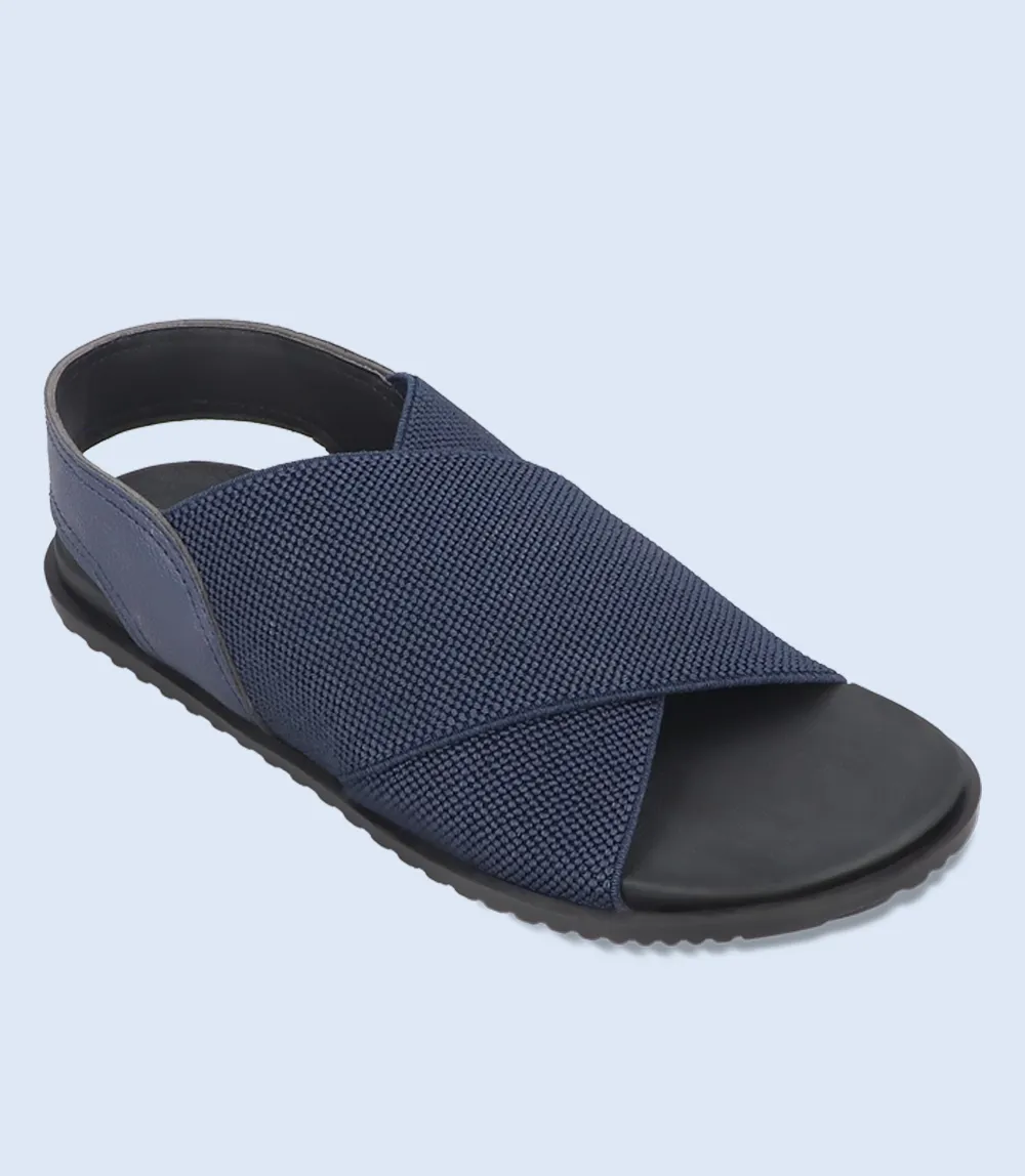 BM4836-NAVY-Men Sandals