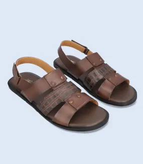 BM4851-DARKBROWN-Men Sandal