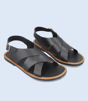 BM5576-BLACK-Men Casual Sandal