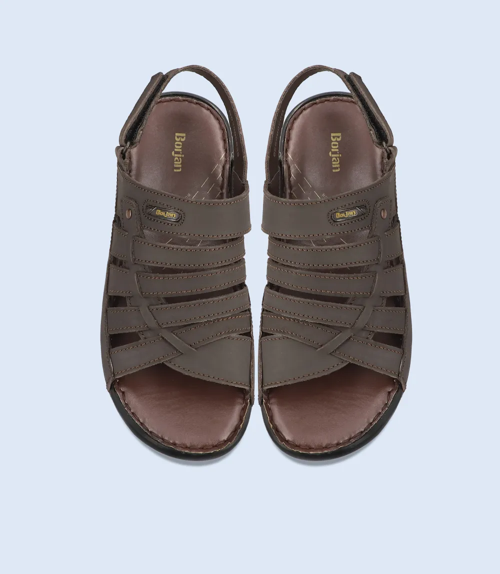 BM5856-Espresso-Men Sandal