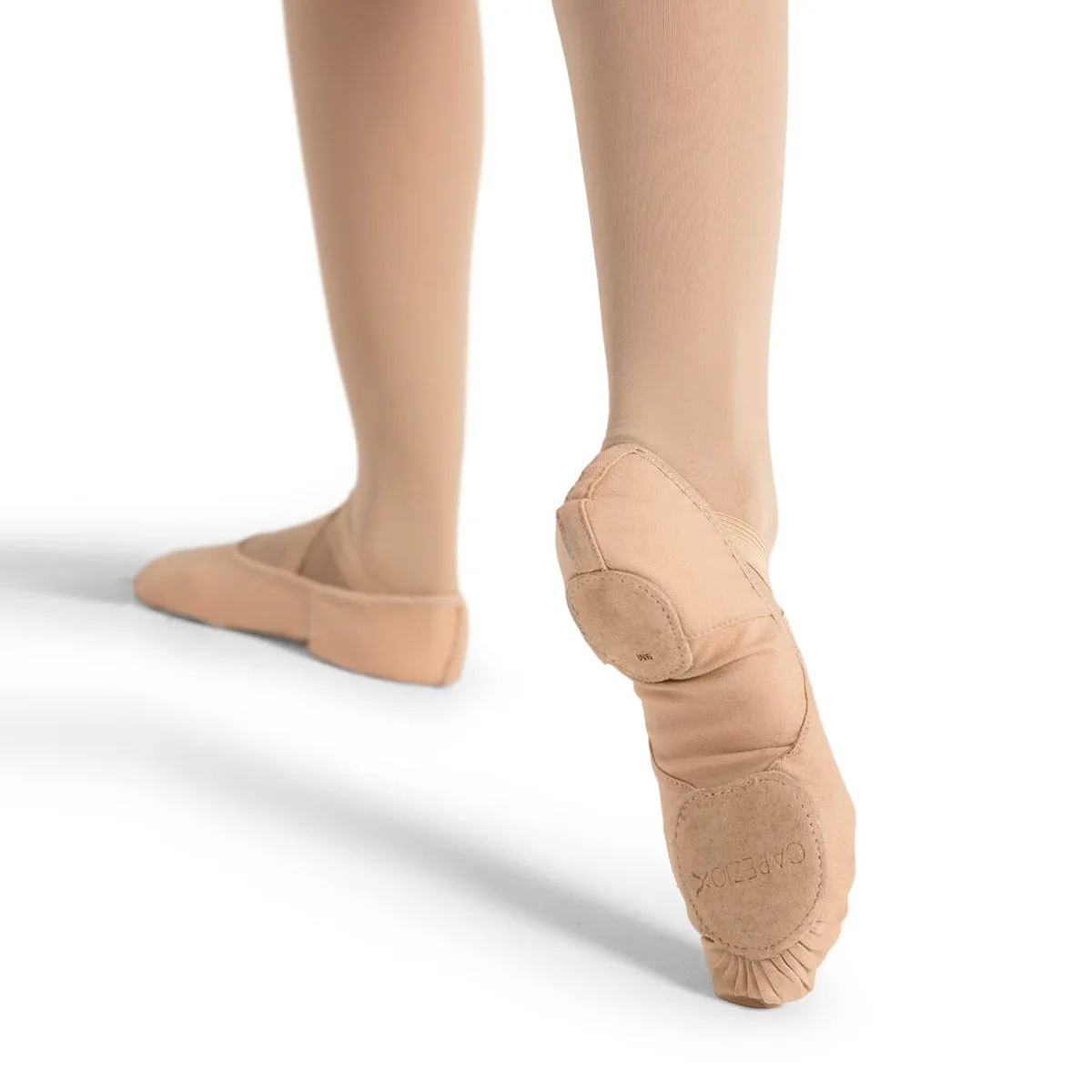 Capezio Adult Hanami Stretch Canvas Ballet Slippers - Nude