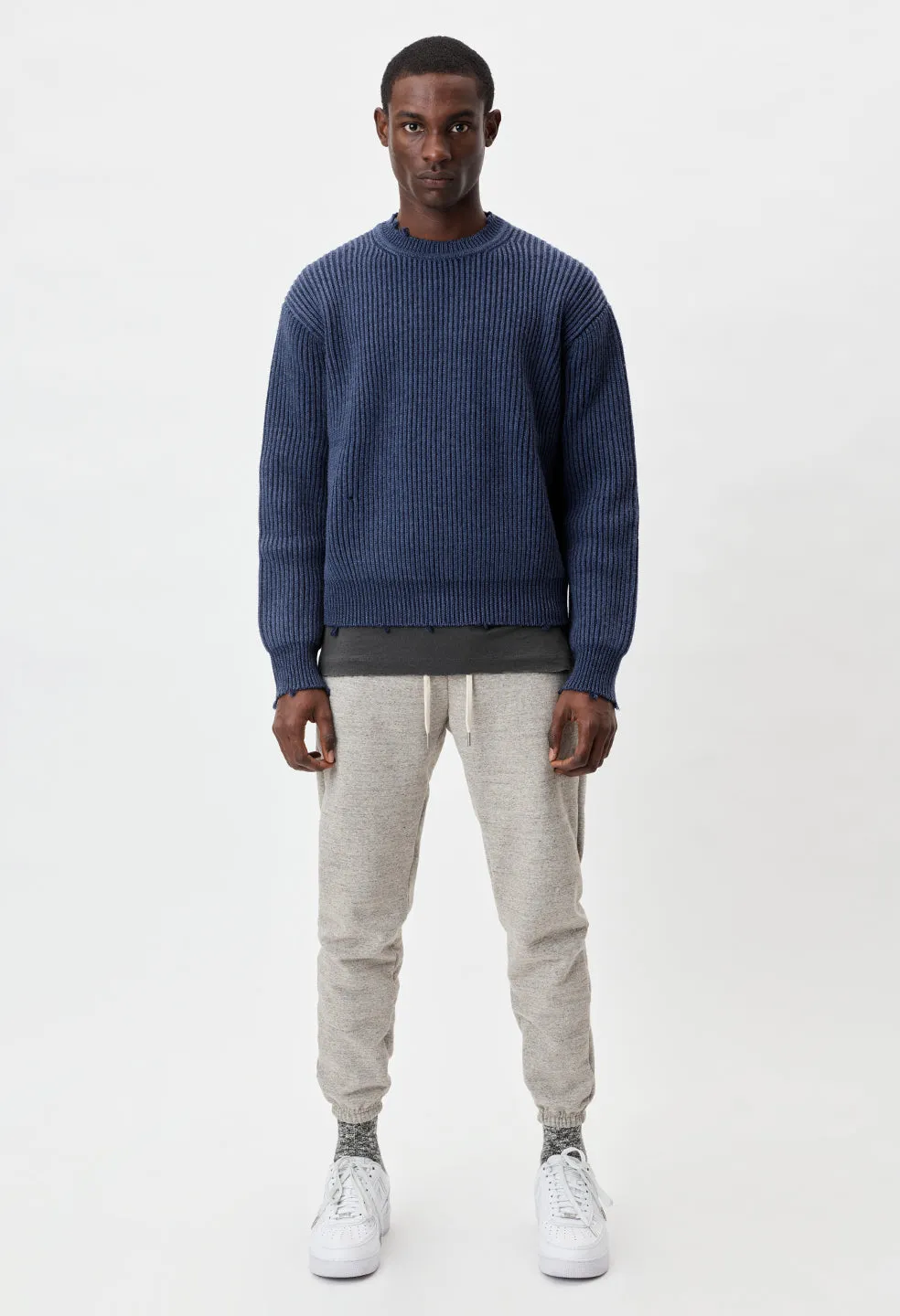 Cashmere Fleece LA Sweatpants / Heather Oatmeal