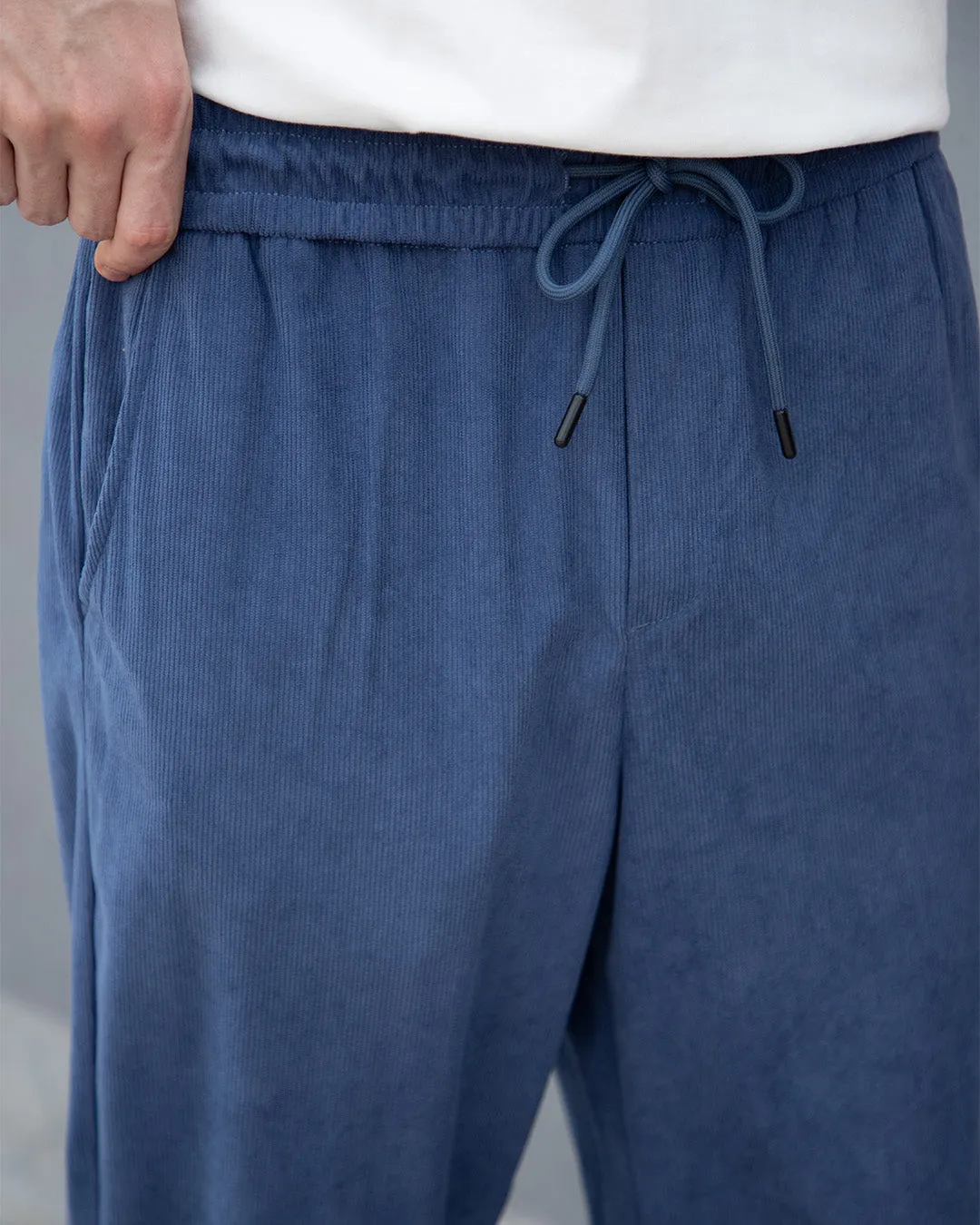 Cerulean Blue Corduroy Pant