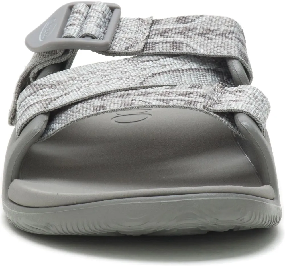 'Chaco' Chillos Slide Sandal - Pierce Steeple Grey