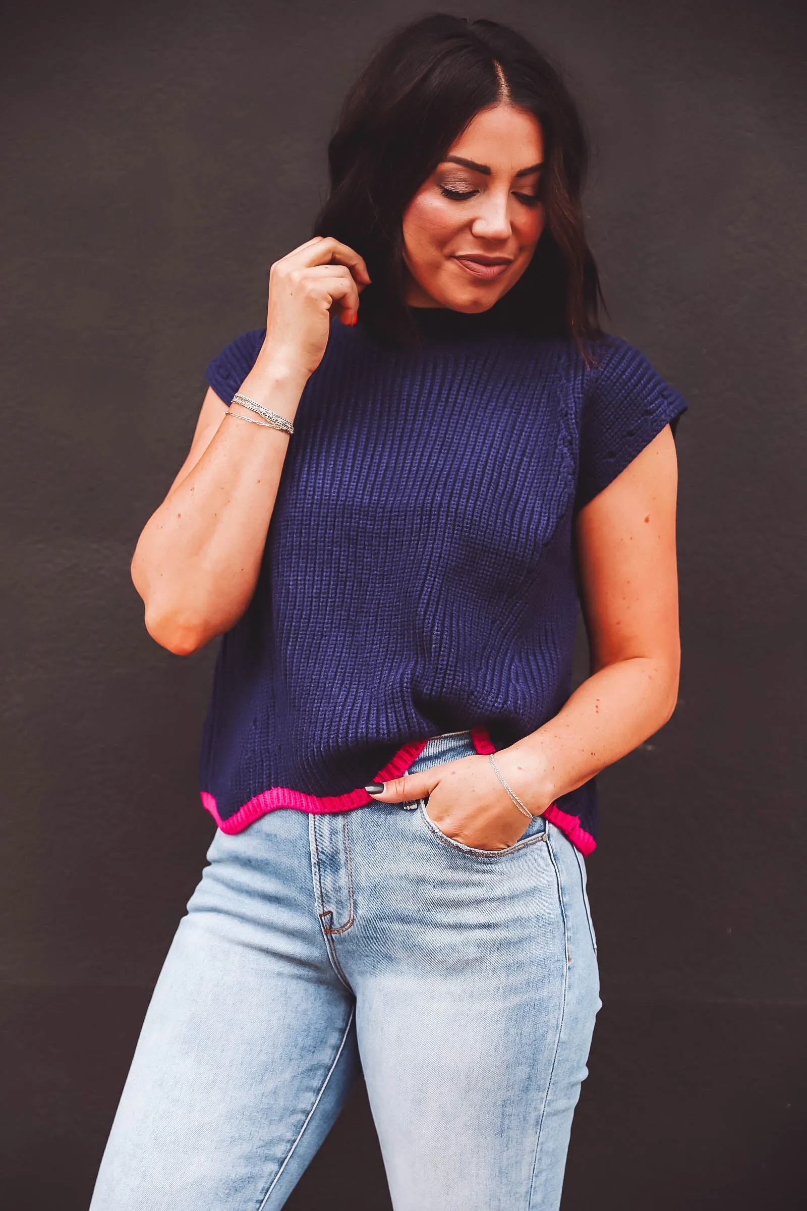 Chelsey Knit Top