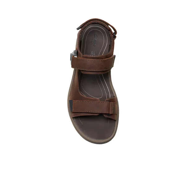 Clarks Men's Saltway Trail Sandal Brown