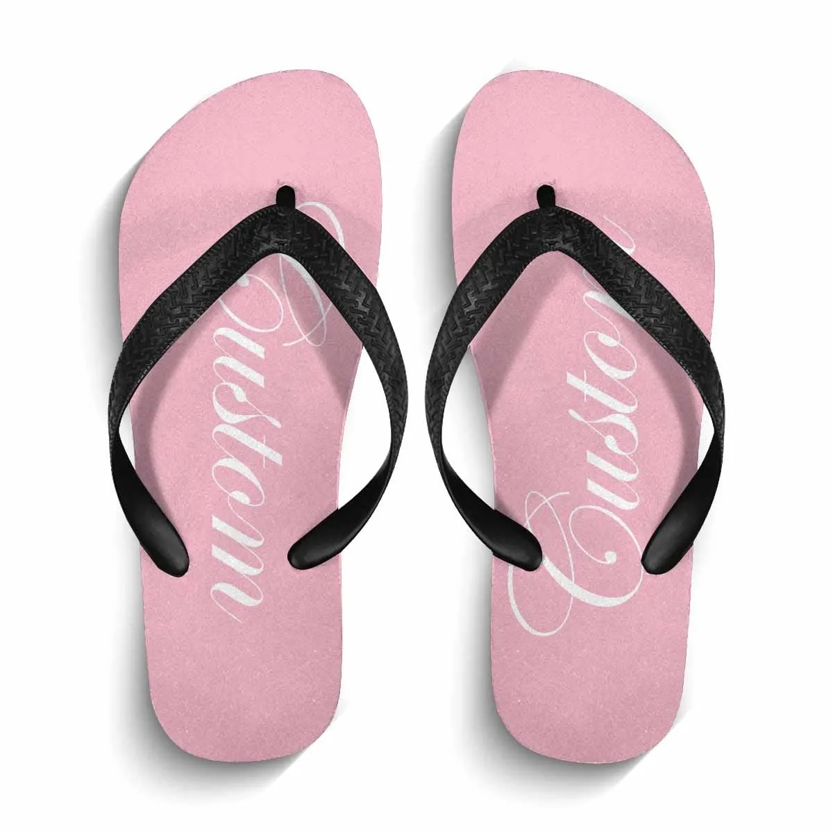 Custom Name Personalized Flip Flops For Both Man And Woman Funny Gift For Vacation,Wedding Ideas For Guests