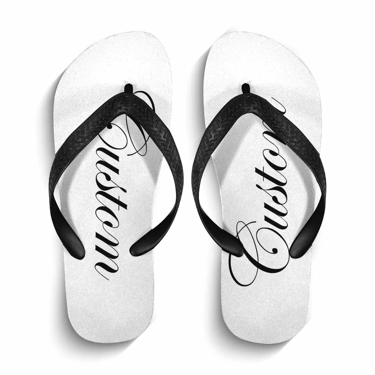 Custom Name Personalized Flip Flops For Both Man And Woman Funny Gift For Vacation,Wedding Ideas For Guests