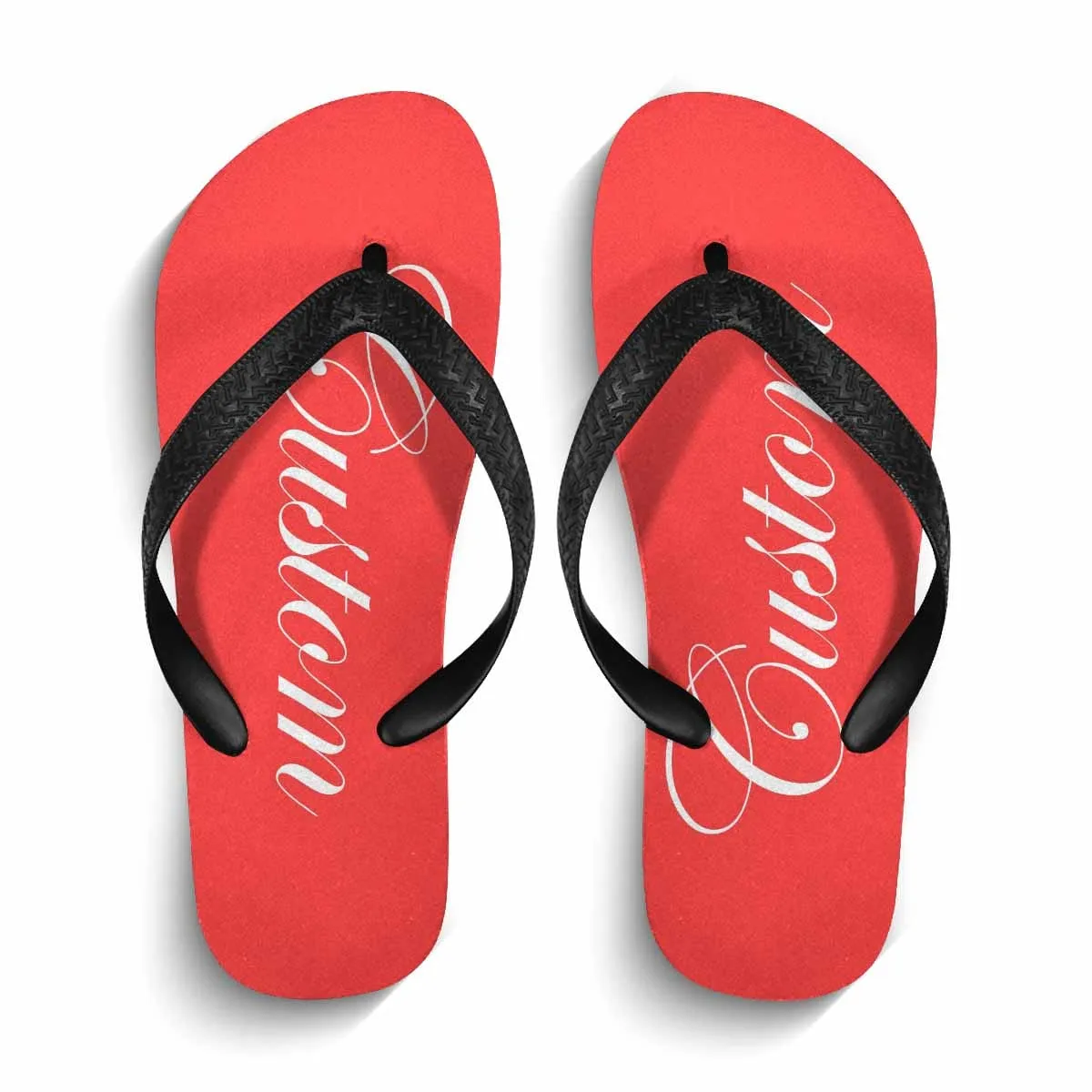 Custom Name Personalized Flip Flops For Both Man And Woman Funny Gift For Vacation,Wedding Ideas For Guests