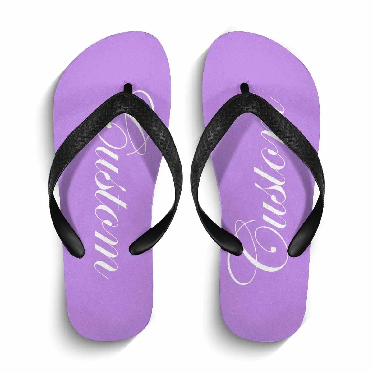 Custom Name Personalized Flip Flops For Both Man And Woman Funny Gift For Vacation,Wedding Ideas For Guests