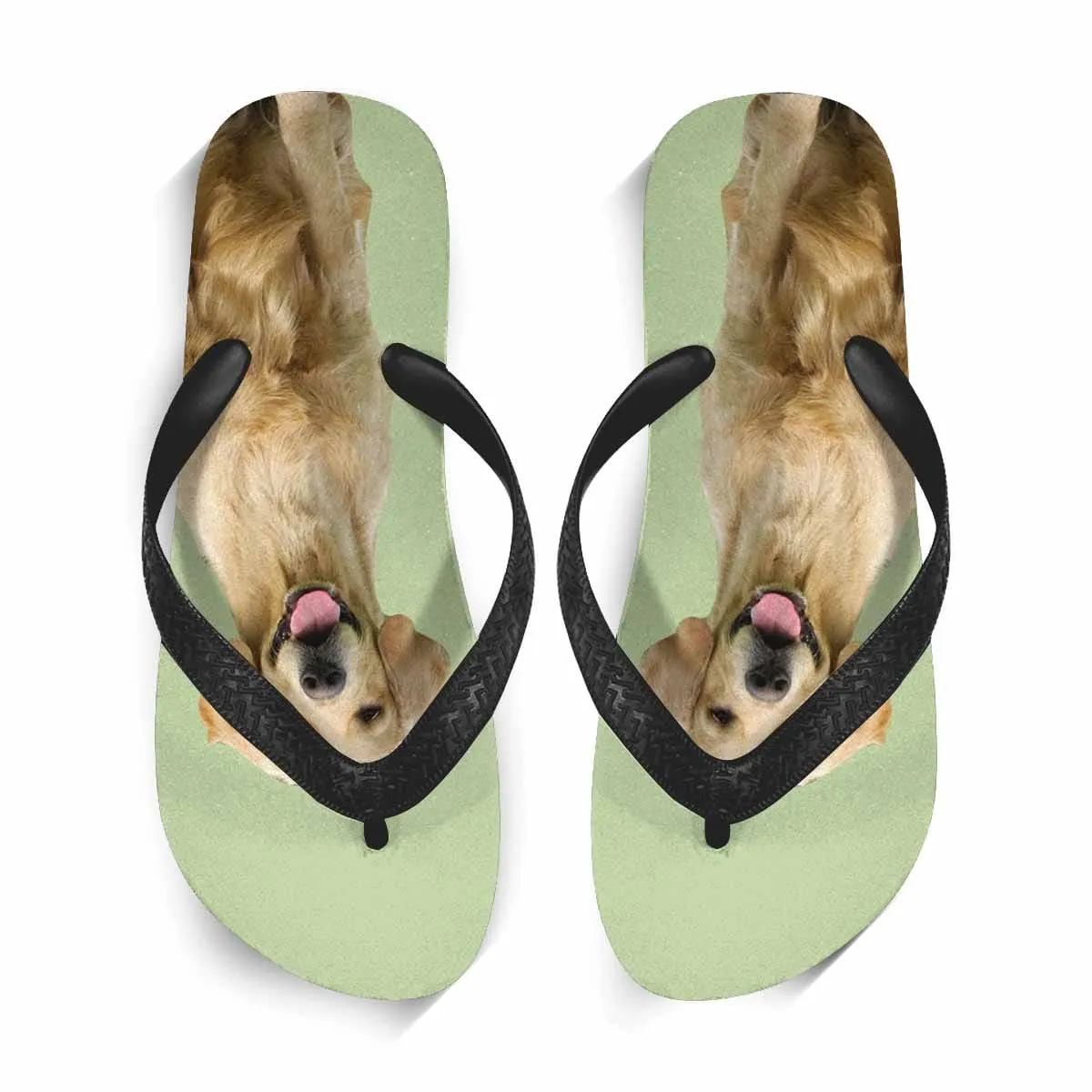 Custom Photo Pet Flip Flops For Both Man And Woman Funny Gift For Vacation,Wedding Ideas For Guests