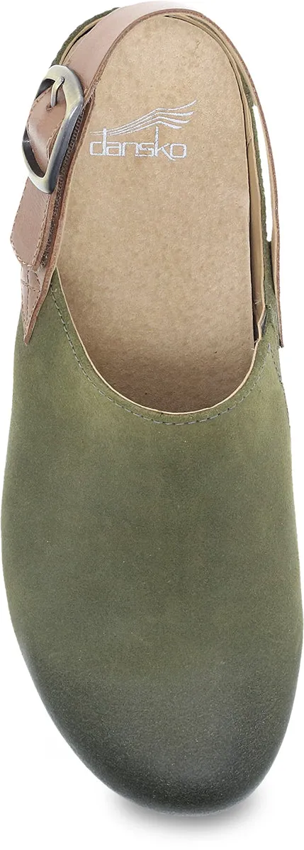 'Dansko' Women's Merrin - Olive Burnished Suede