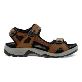 Ecco - Men's Yucatan Espresso/Cocoa Brown Sandals 069564-56401