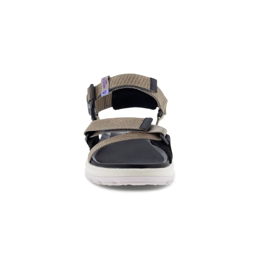 'Ecco' Women's Exowrap Sandal - Moon Rock / Taupe