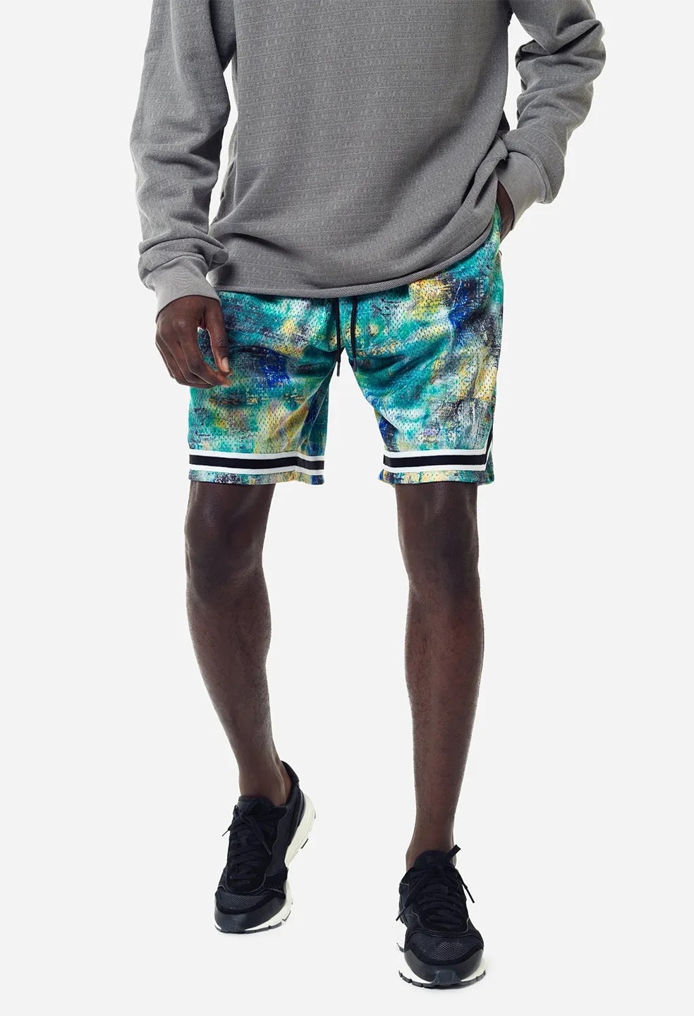 Game Shorts / Painted Canvas