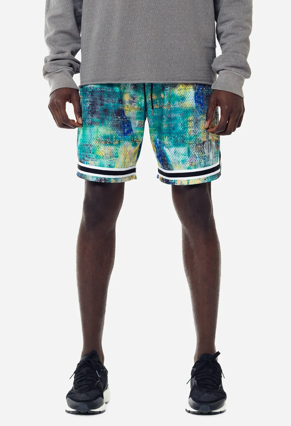 Game Shorts / Painted Canvas