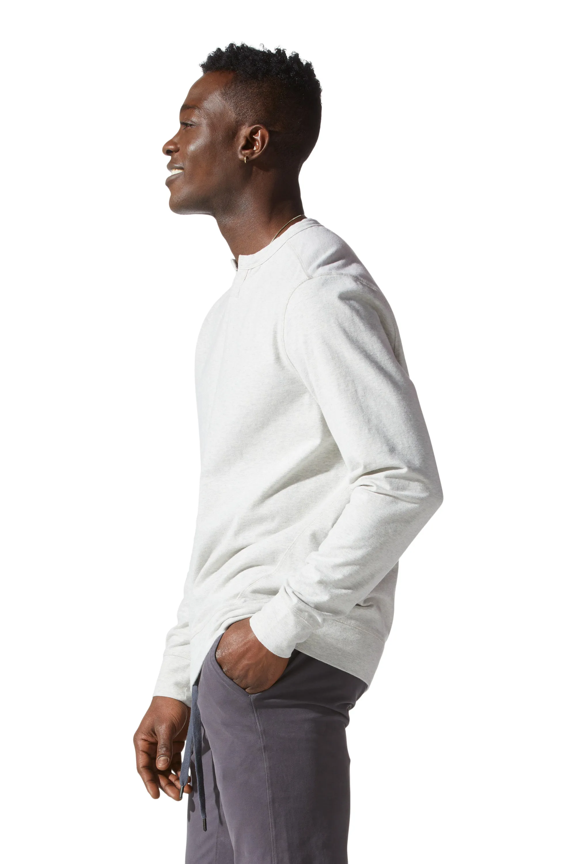 Good Man Victory V-Notch Sweatshirt in Flex Pro Heather G4684