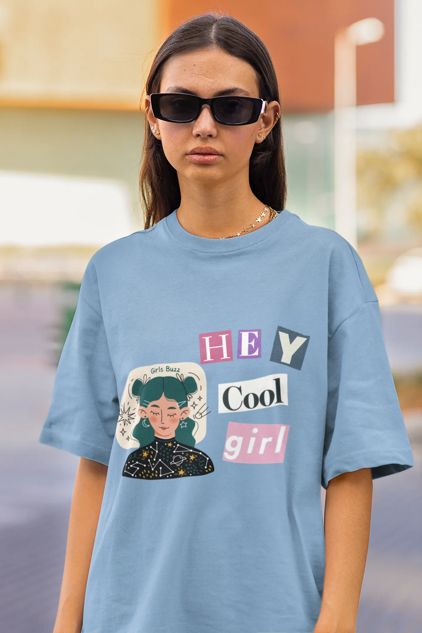 Hey Cool Girl Oversized T-shirt