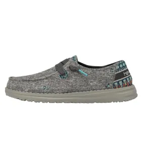 'Hey Dude' Women's Wendy Flora - Tulip Grey