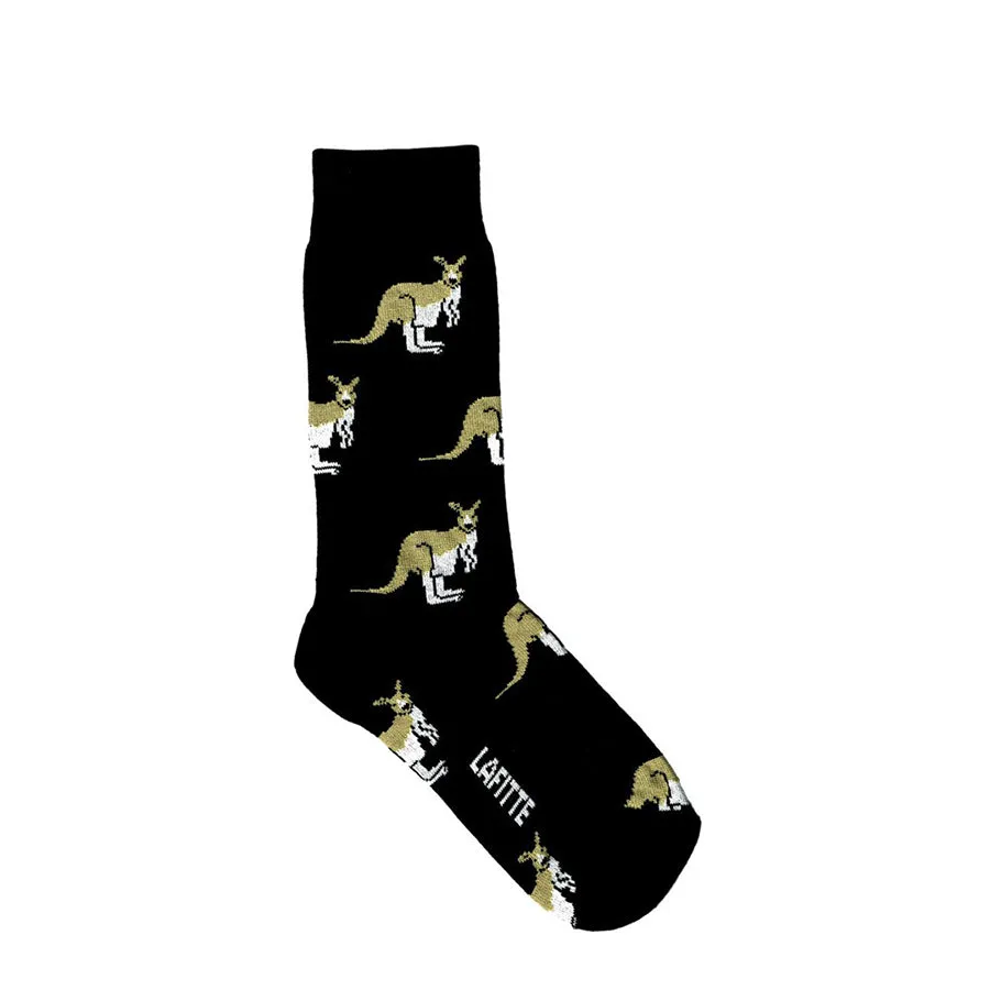 KANGAROO SOCKS - BLACK