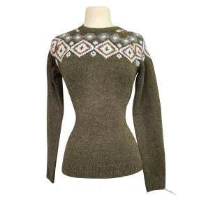 Kingsland 'Sence' Knitted Sweater in Green/Black Ink - Women's XS