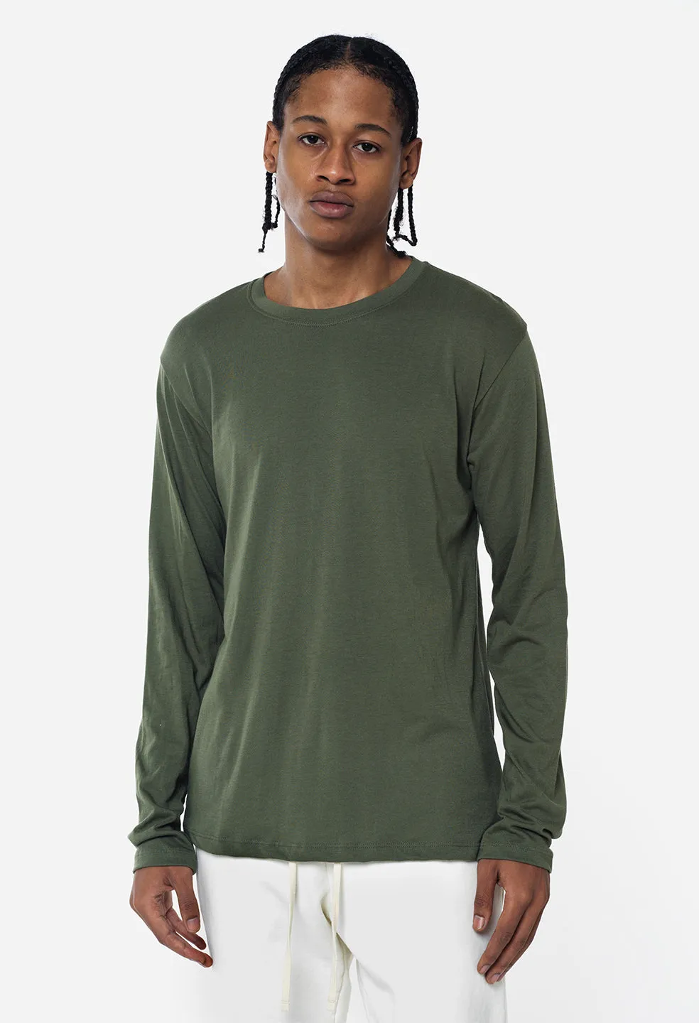 LS Classic Crew / Olive