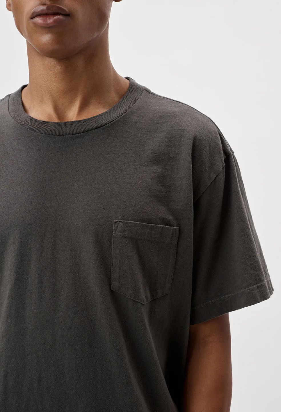 Lucky Pocket Tee / Charcoal