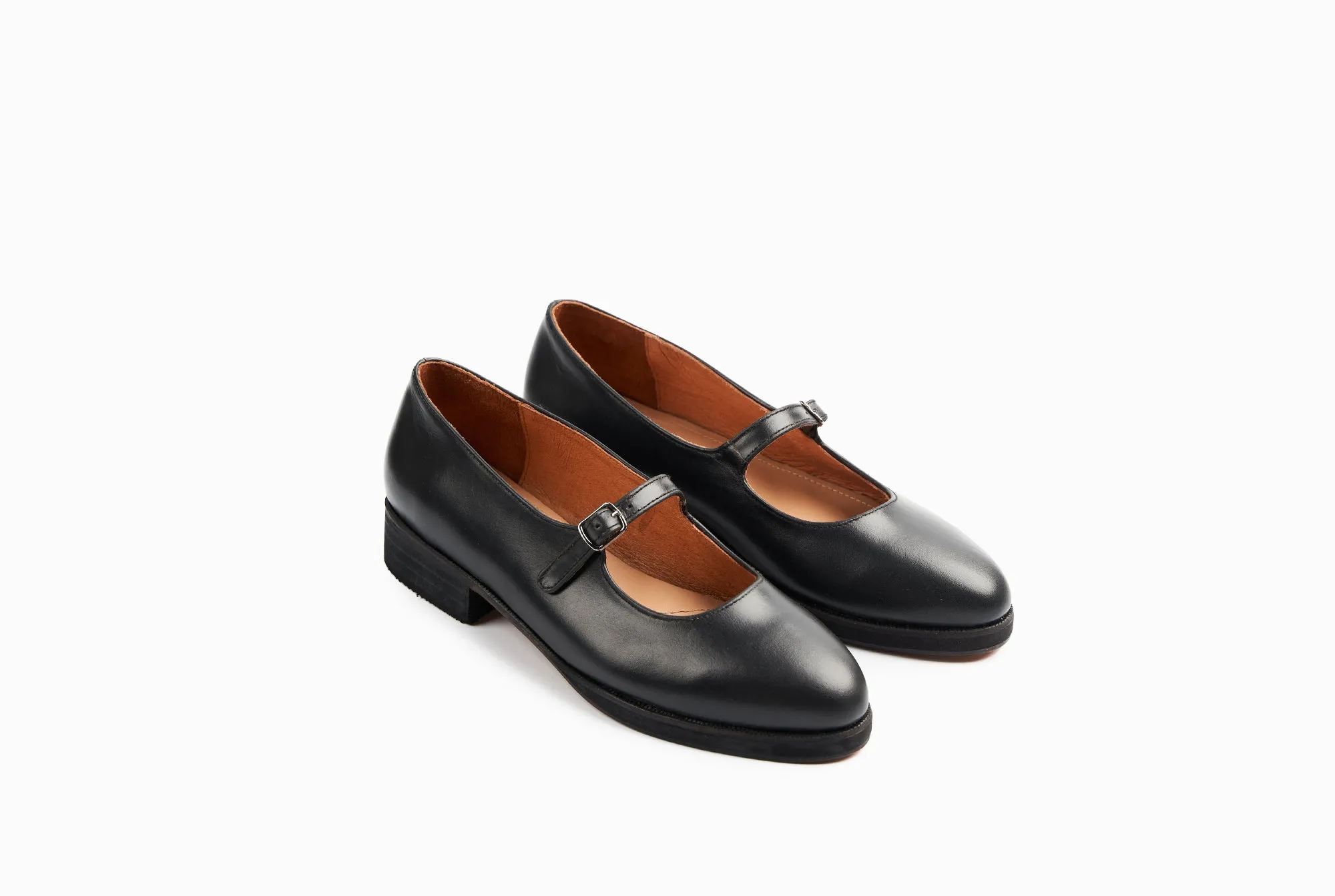 Mary Jane Flats - Black Noir