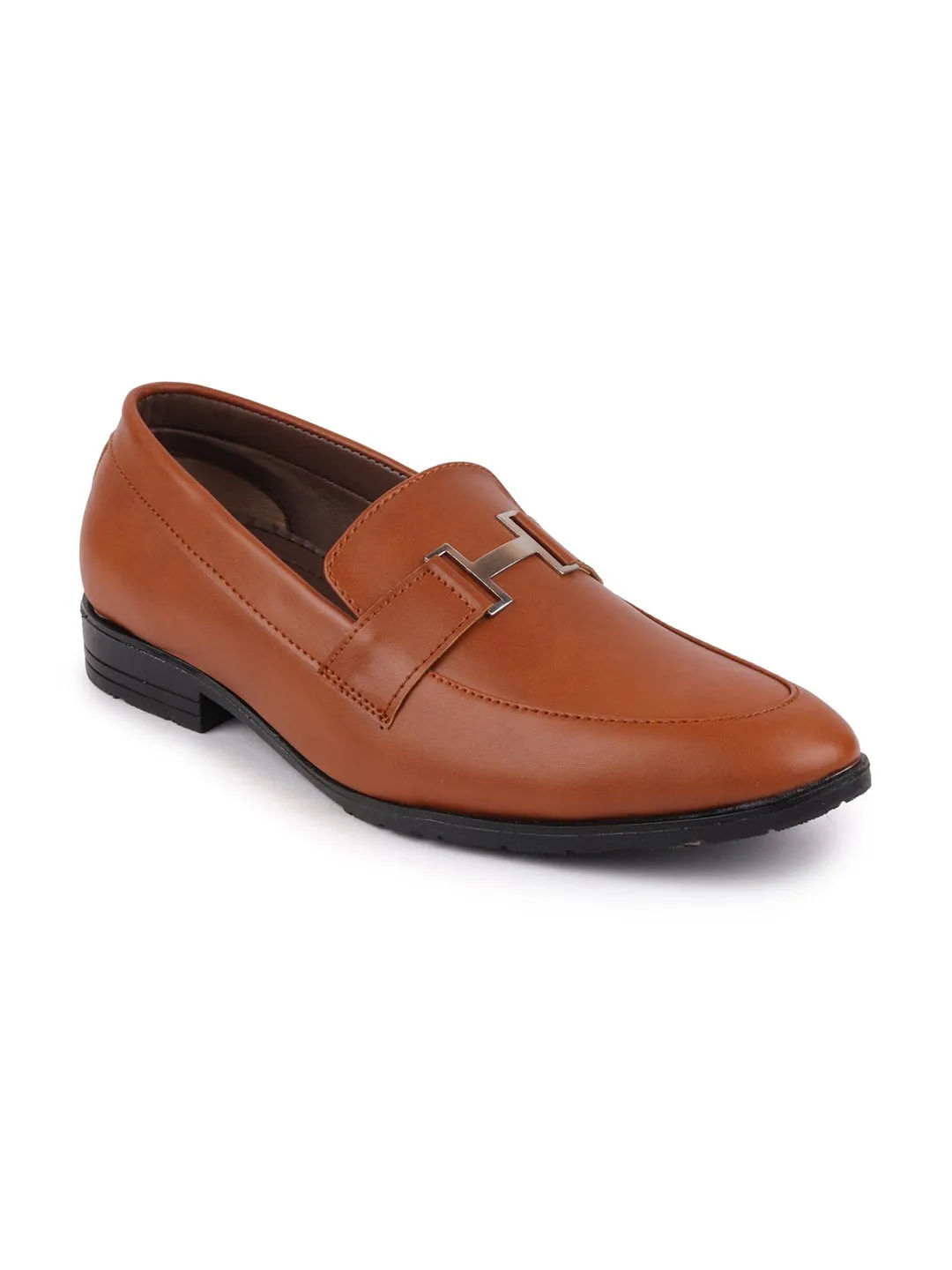 Men Tan Casual Slip-On Shoes