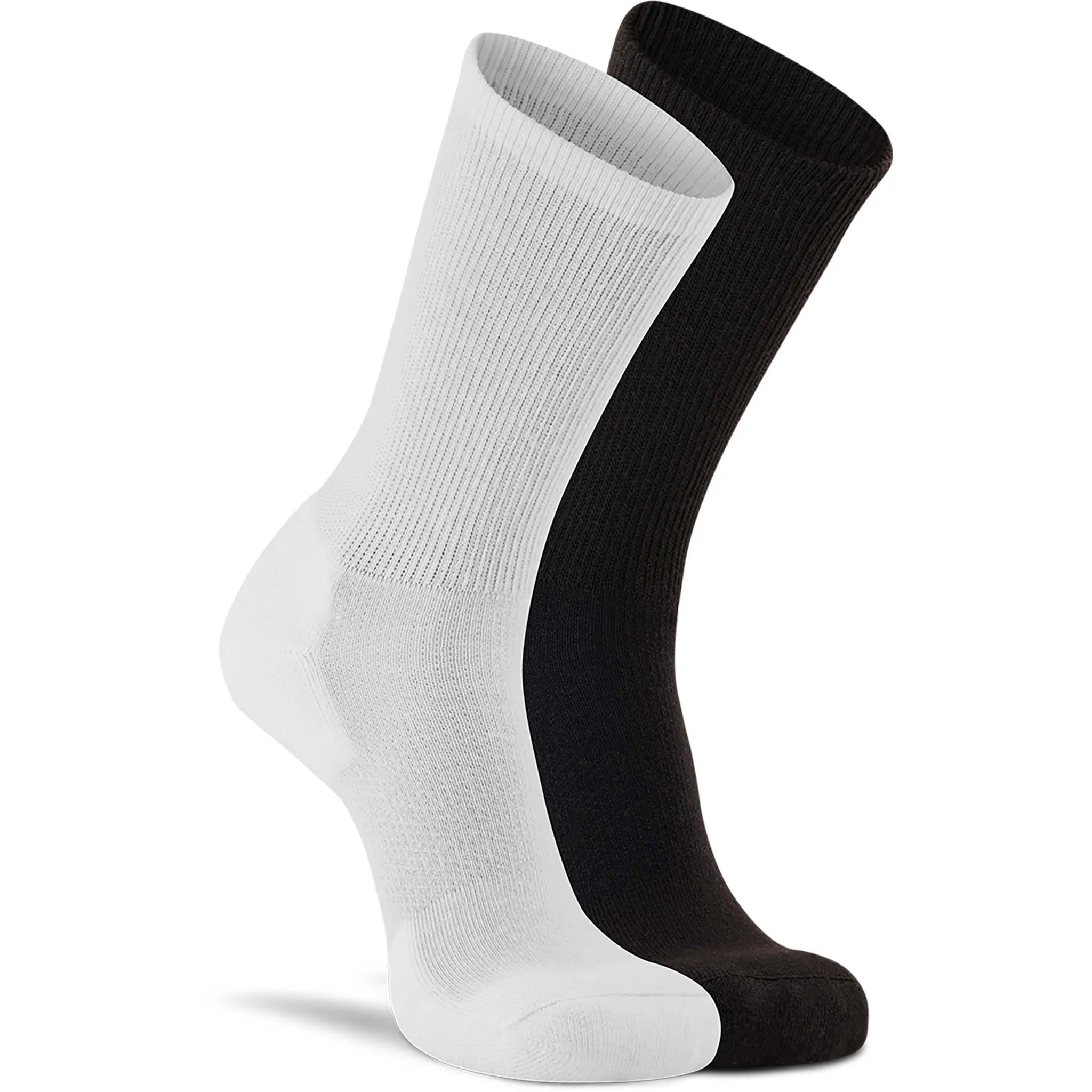 Men's Diabetic Lightweight Crew Sock - 2 Pack