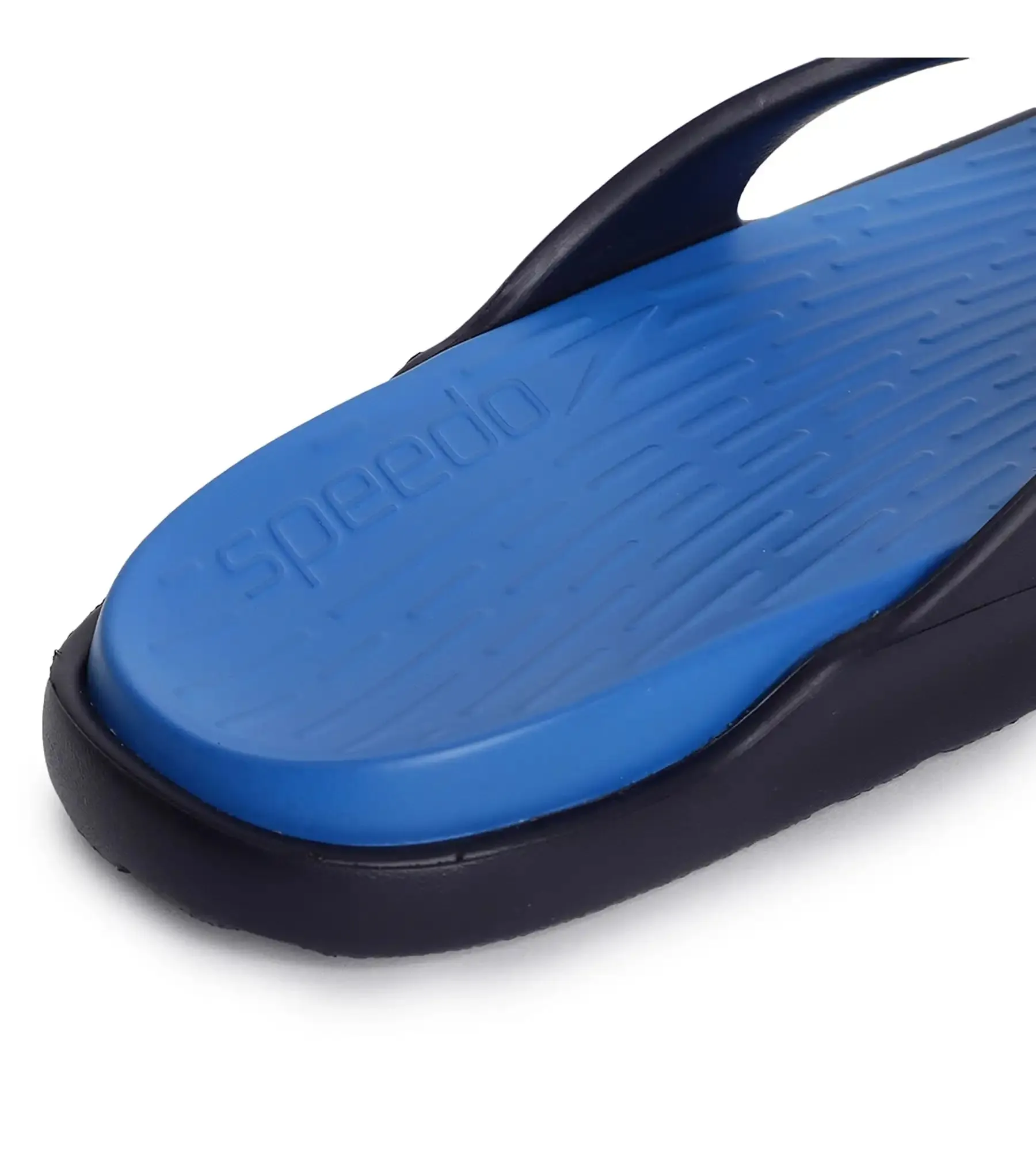 Men's Dual Colour Flip Flops -  Blue Flame & True Navy