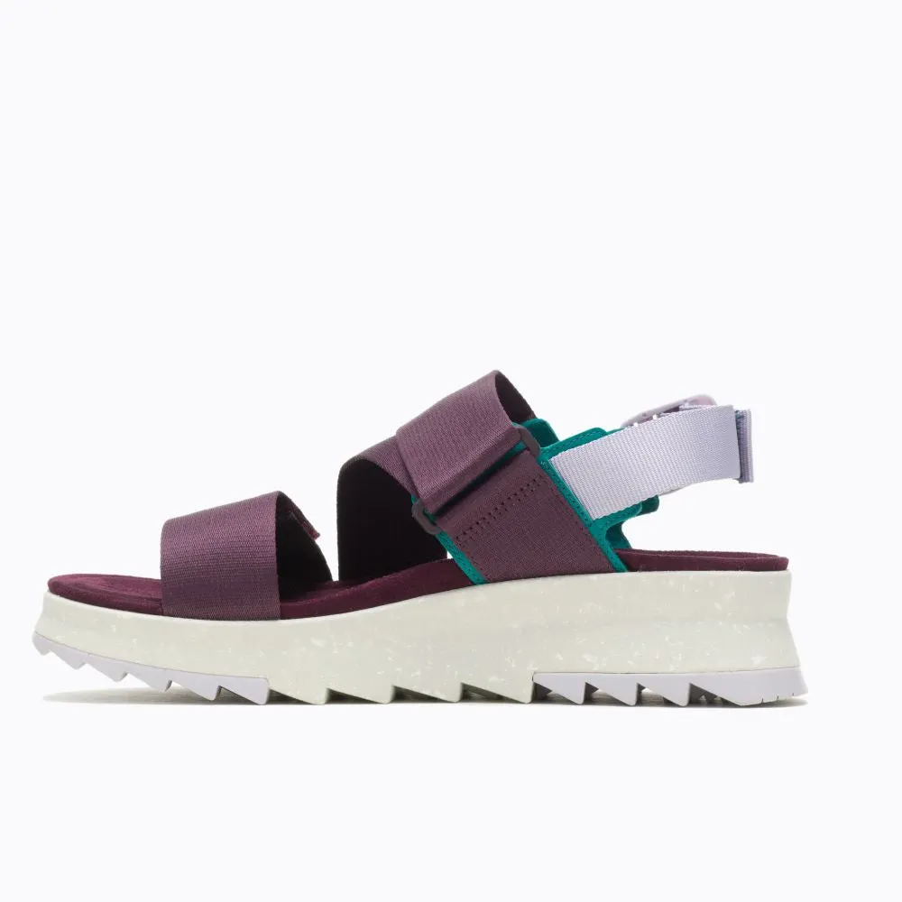 'Merrell' Women's Alpine Backstrap Sandal - Burgundy