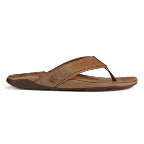 OluKai Men's Tuahine Toffee Leather