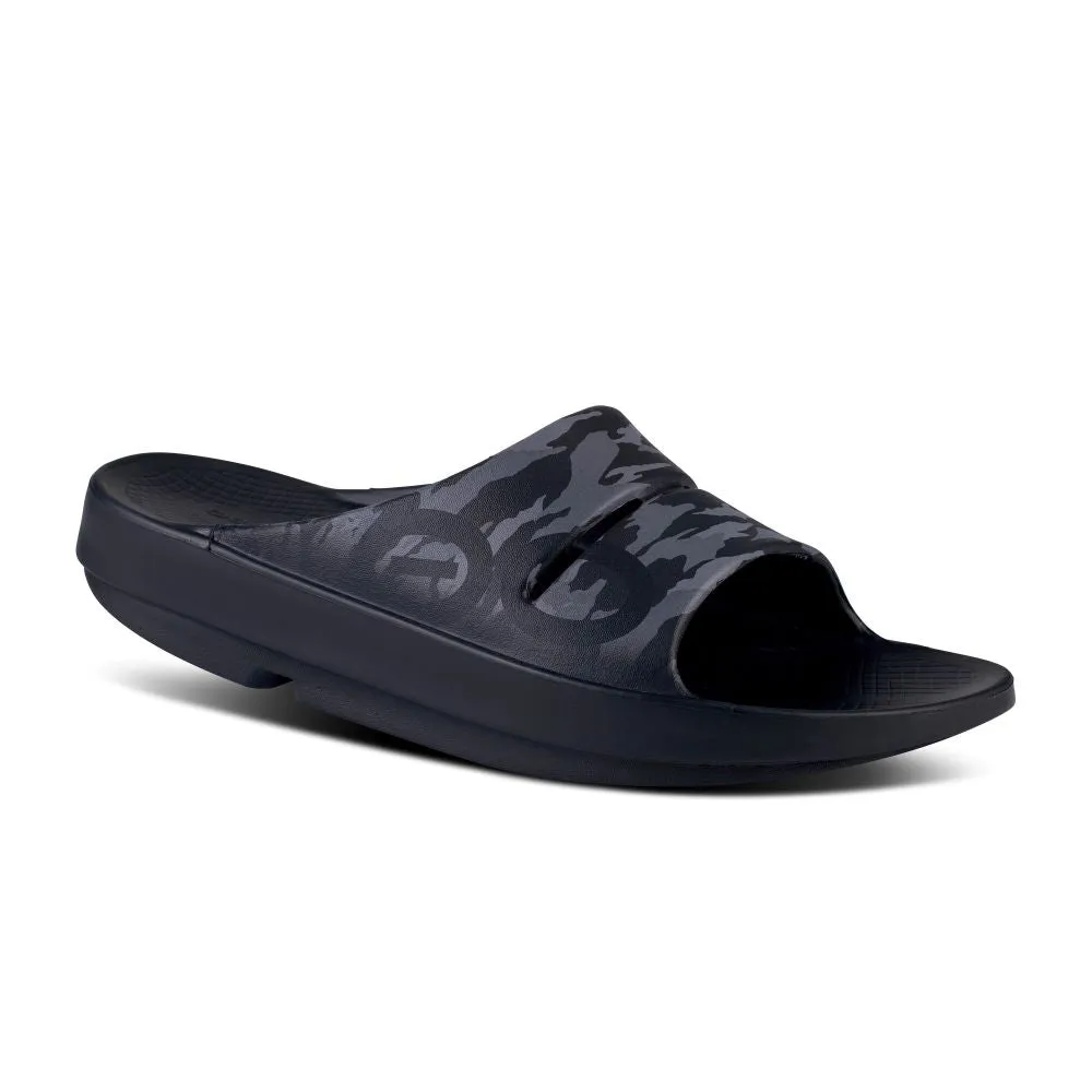 'OOFOS' Unisex OOahh Sport Slide - Black / Camo