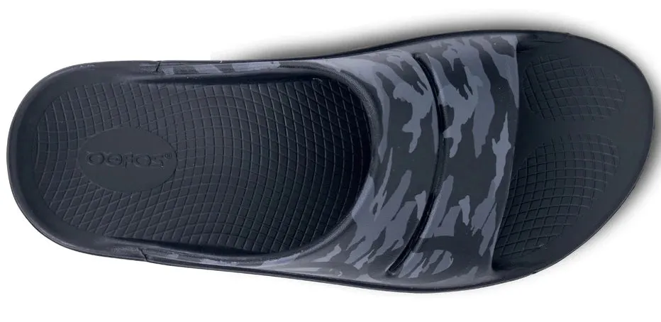 'OOFOS' Unisex OOahh Sport Slide - Black / Camo