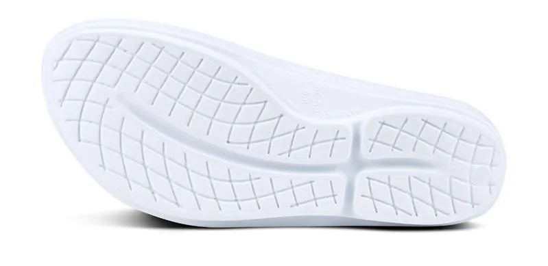 OOFOS Women's OOlala White/White