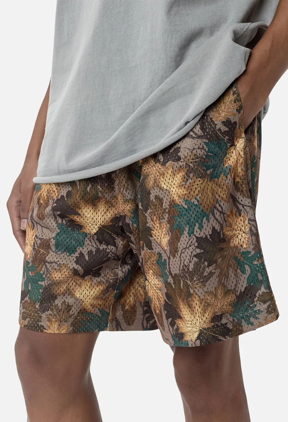 Practice Shorts / Leaf Camo