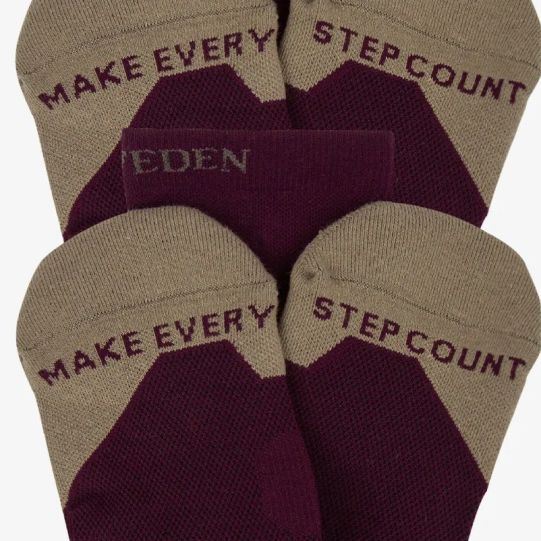 PS of Sweden Wine Holly Riding Socks