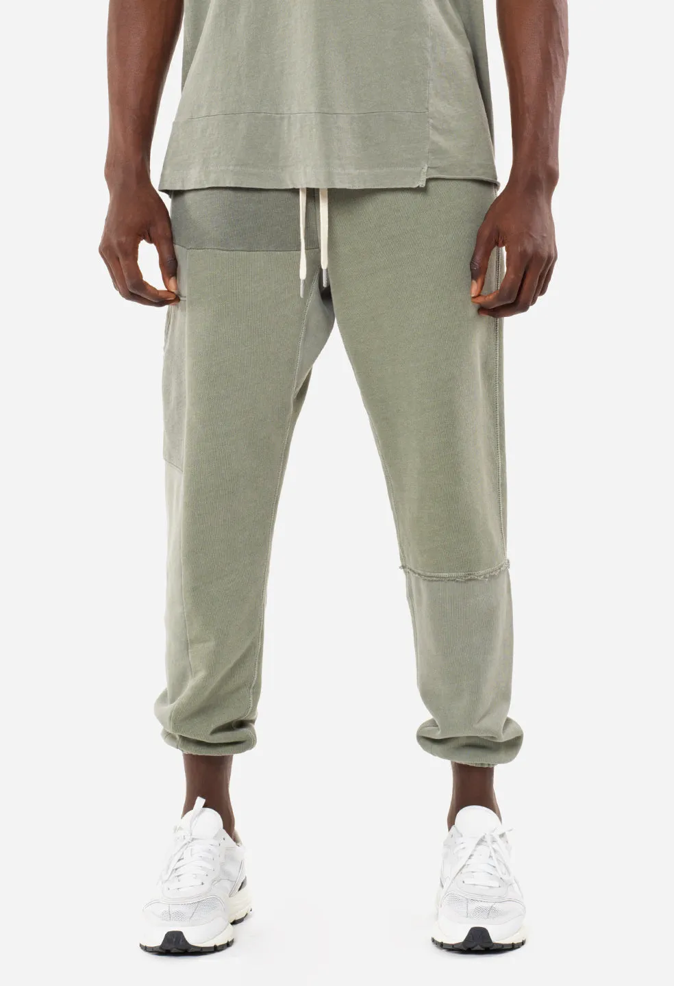 Reconstructed LA Sweatpants / Washed Sage