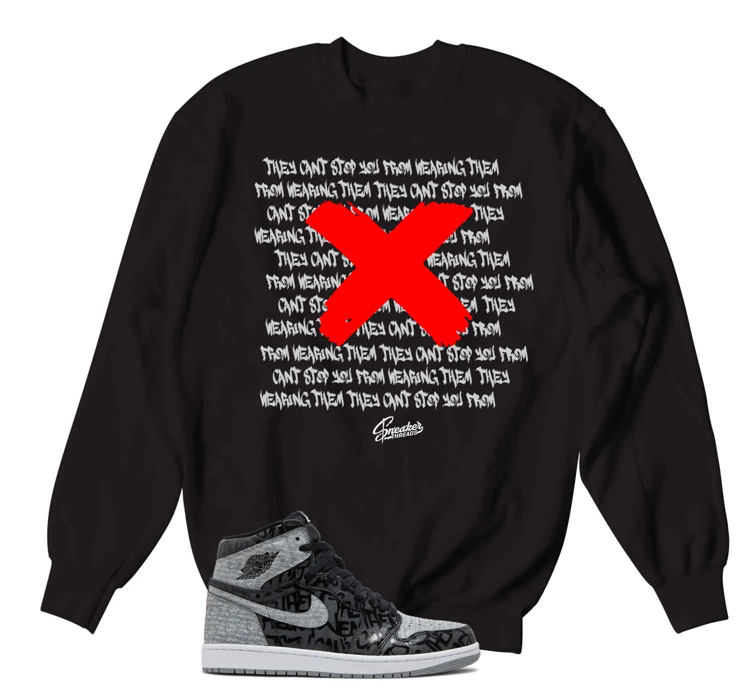 Retro 1 Rebellionaire Banned Sweater